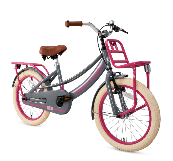 Supersuper Lola 18 Griijs-Roze
