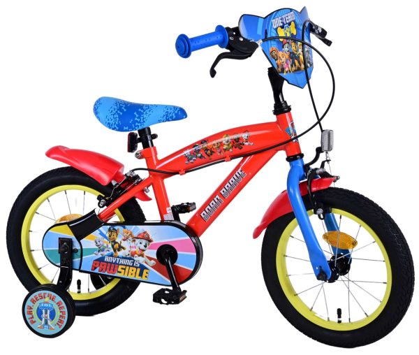 Paw Patrol Kinderfiets – Jongens – 14 inch – Twee handremmen