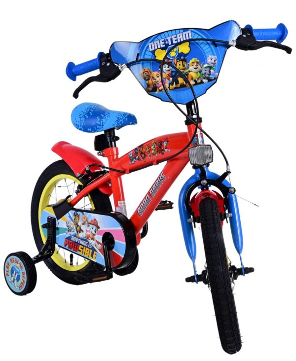 Paw Patrol Kinderfiets – Jongens – 14 inch – Twee handremmen