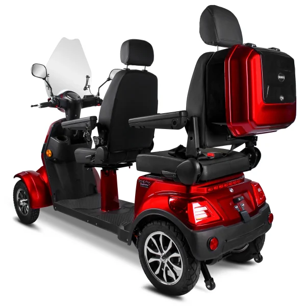 Rolektro E-Quad V.3 Duo Premium Rood