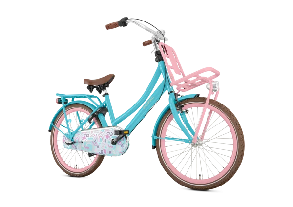 Popal Daily Dutch Basic+ 22″ Turquoise Pink Turquoise-Roze