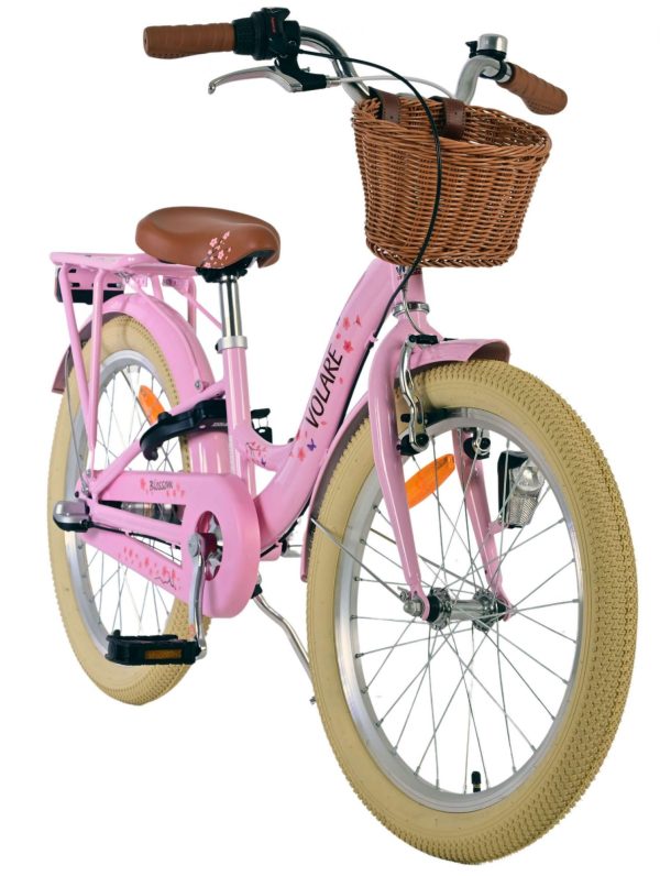 Volare Blossom Kinderfiets – Meisjes – 20 inch – Roze – Nexus 3 versnellingen
