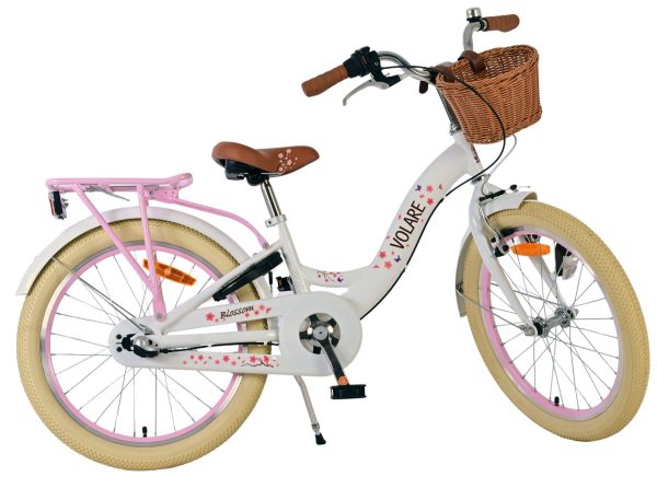 Volare Blossom Kinderfiets – Meisjes – 20 inch – Wit – Nexus 3 versnellingen