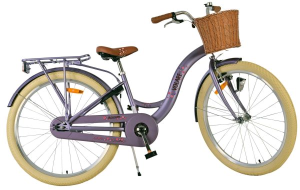 Volare Blossom Kinderfiets – Meisjes – 26 inch – Paars