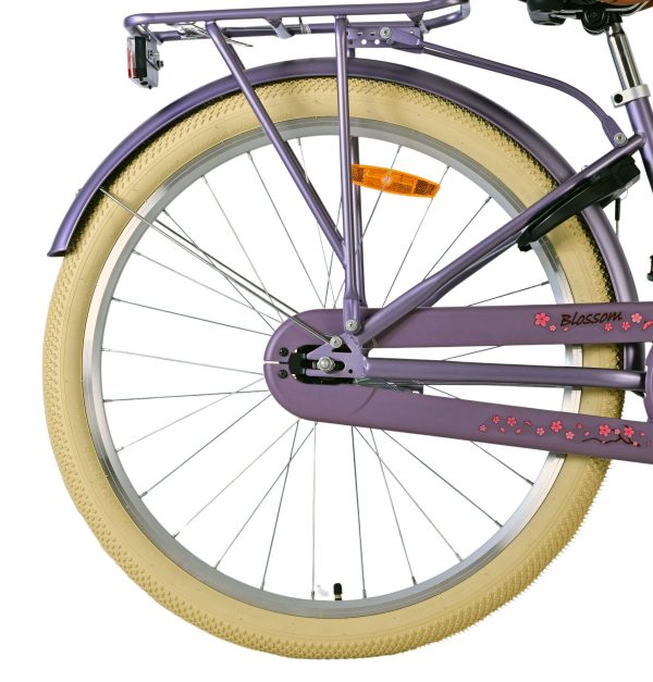 Volare Blossom Kinderfiets – Meisjes – 26 inch – Paars
