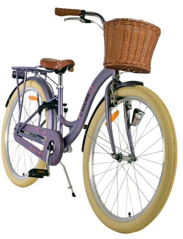 Volare Blossom Kinderfiets – Meisjes – 26 inch – Paars