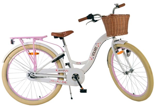 Volare Blossom Kinderfiets – Meisjes – 26 inch – Wit – Nexus 3 versnellingen
