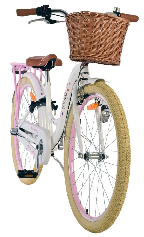 Volare Blossom Kinderfiets – Meisjes – 26 inch – Wit – Nexus 3 versnellingen