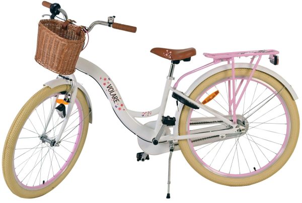 Volare Blossom Kinderfiets – Meisjes – 26 inch – Wit – Nexus 3 versnellingen