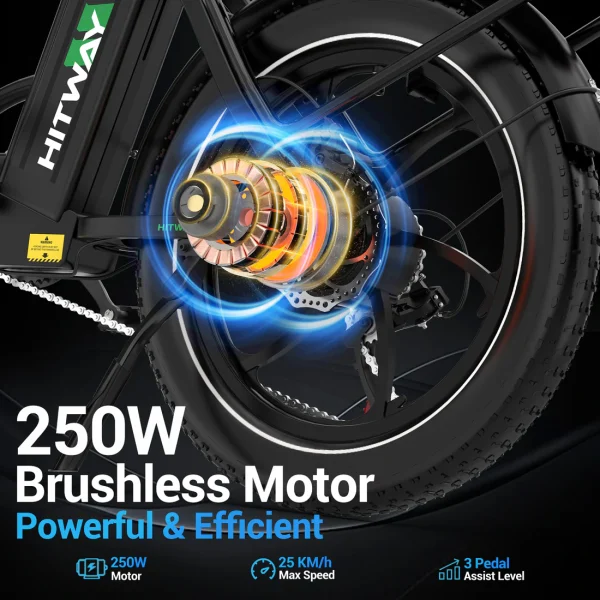 Hitway Bk6s l1 vouwen elektrische fiets