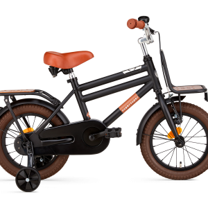Supersuper Cooper Bamboo 14 Boys Matt Black Mat Zwart