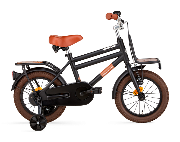 Supersuper Cooper Bamboo 14 Boys Matt Black Mat Zwart