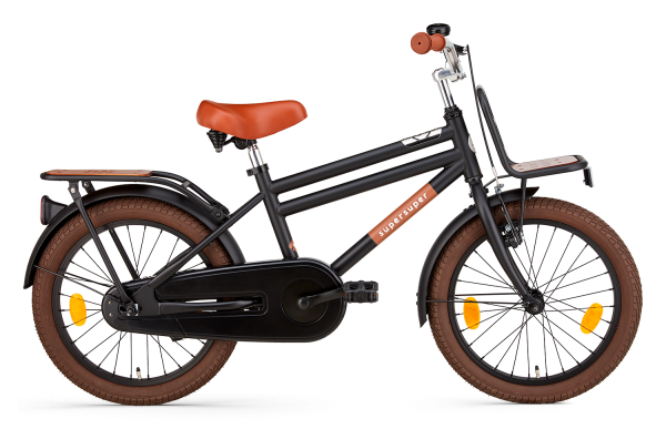 Supersuper Cooper Bamboo 18 Boys Matt Black Mat Zwart