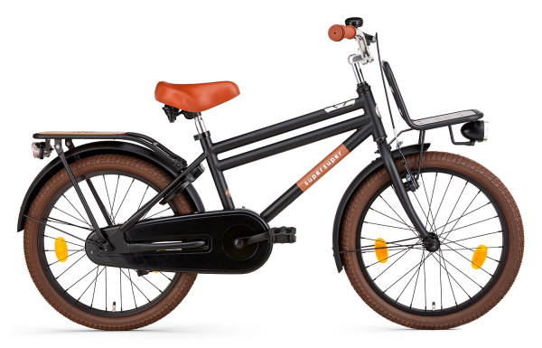 Supersuper Cooper Bamboo 20 Boys Matt Black Mat Zwart