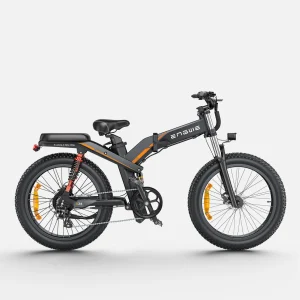ENGWE X24– Elektrische Vouwfiets Zwart