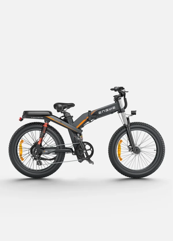 ENGWE X24– Elektrische Vouwfiets Zwart