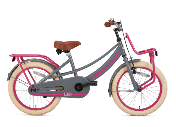 Supersuper Lola 18 Griijs-Roze