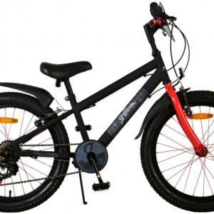 Spider-Man – Kinderfiets – Jongens – 20 inch – Mat Zwart – 2 Handremmen