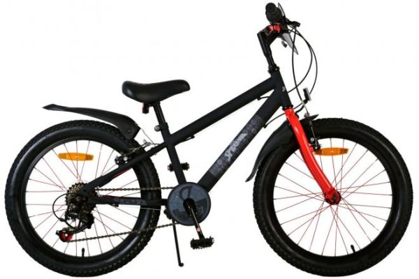 Spider-Man – Kinderfiets – Jongens – 20 inch – Mat Zwart – 2 Handremmen