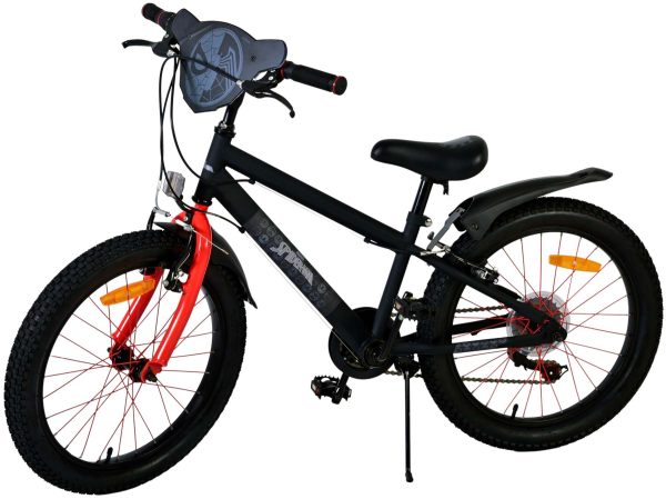 Spider-Man – Kinderfiets – Jongens – 20 inch – Mat Zwart – 2 Handremmen