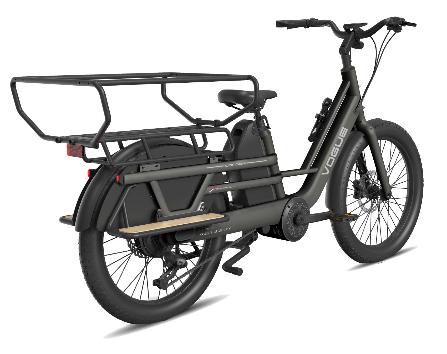 Vogue Wonder – Longtail- E-Bike MATT BLACK Vogue Wonder – Longtail- E-Bike MATT BLACK