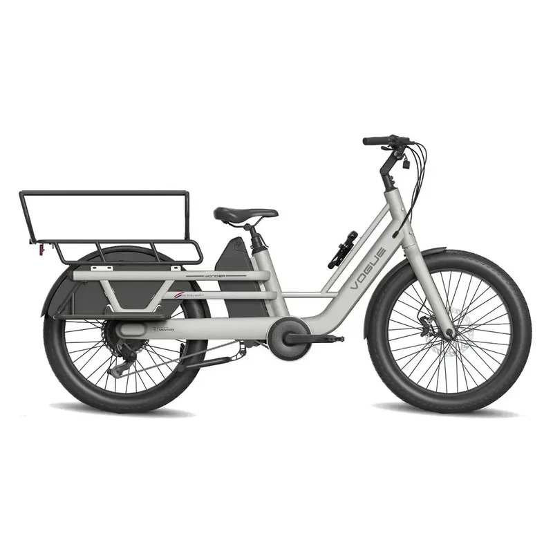 Vogue Wonder Longtail 2026 E-Bike – Grijs Vogue Wonder Longtail 2026 E-Bike – Grijs
