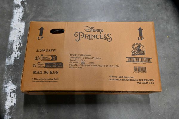 Disney Princess Kinderfiets – Meisjes – 12 inch – Roze – Twee Handremmen