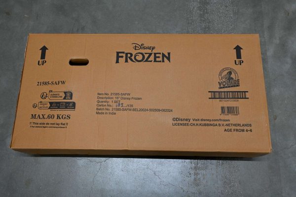 Disney Frozen 2 Kinderfiets – Meisjes – 16 inch – Blauw/Paars – Twee handremmen