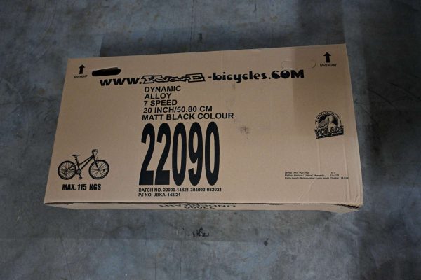 Volare Dynamic Kinderfiets – Jongens – 20 inch – Mat Zwart – 7 Versnellingen – Prime Collection