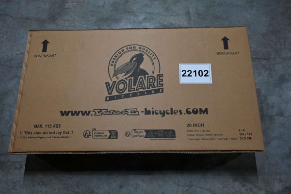 Volare Thombike Kinderfiets – Jongens – 20 inch – Zwart Rood