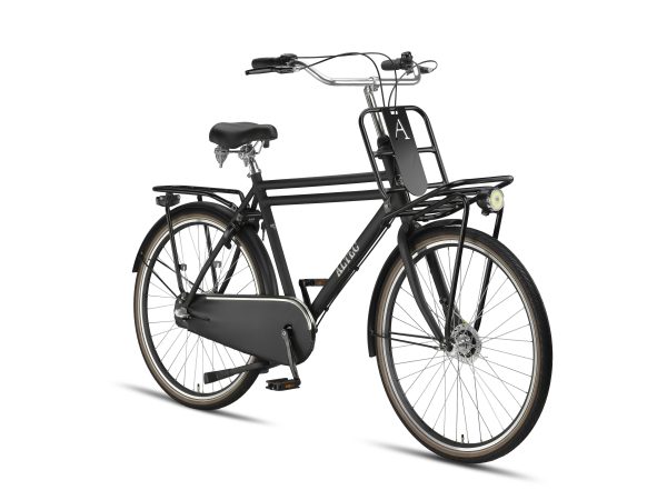 Altec Retro Transportfiets 28inch Heren 53 Mat Zwart