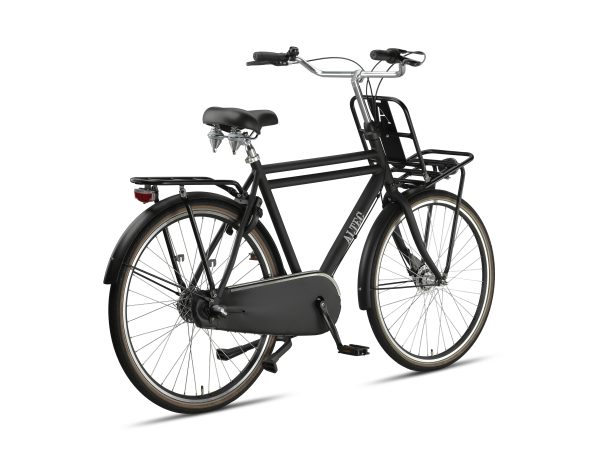 Altec Retro Transportfiets 28inch Heren 53 Mat Zwart
