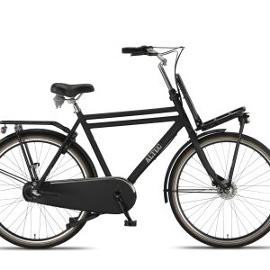 Altec Retro Transportfiets 28inch Heren 57 Mat Zwart