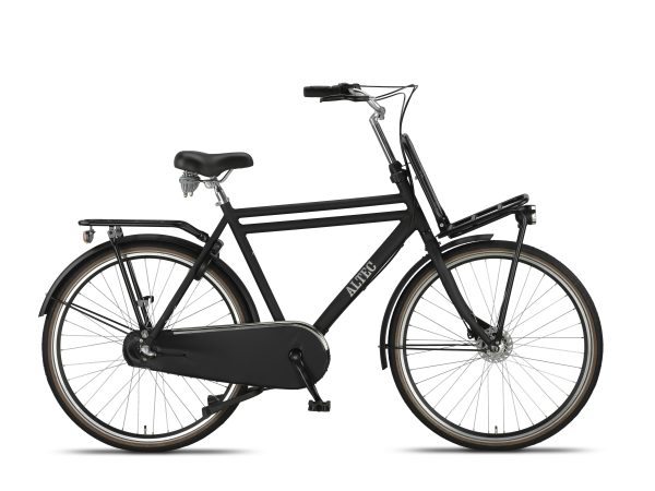 Altec Retro Transportfiets 28inch Heren 53 Mat Zwart