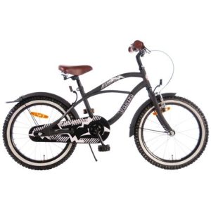 Volare Black Cruiser Kinderfiets – Jongens – 18 inch – Zwart – 95% afgemonteerd