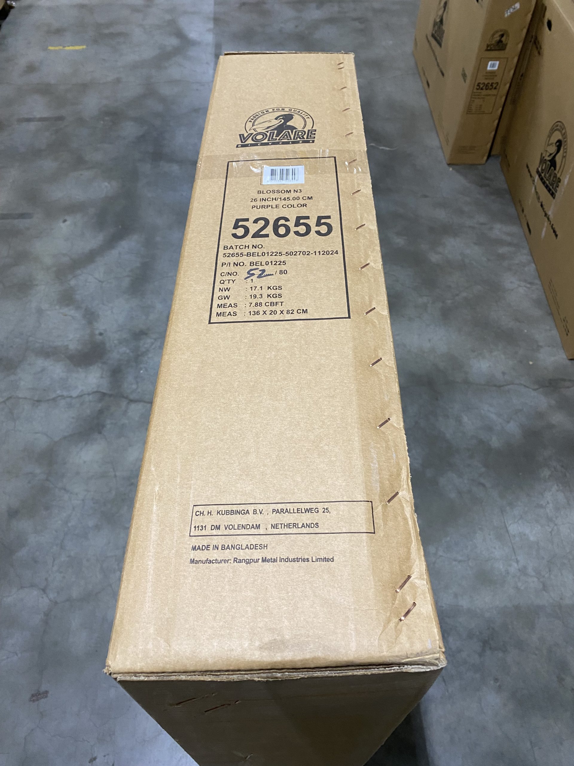 Volare Blossom Kinderfiets – Meisjes – 26 inch – Paars – Nexus 3 versnellingen Volare Blossom Kinderfiets – Meisjes – 26 inch – Paars – Nexus 3 versnellingen