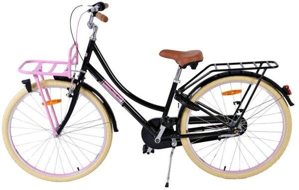 Volare Excellent Kinderfiets – Meisjes – 26 inch – Zwart – 3 versnellingen