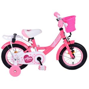 Volare Ashley Kinderfiets – Meisjes – 12 inch – Rood/Roze