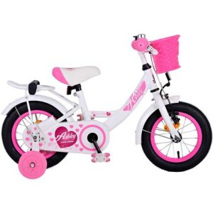 Volare Ashley Kinderfiets – Meisjes – 12 inch – Wit