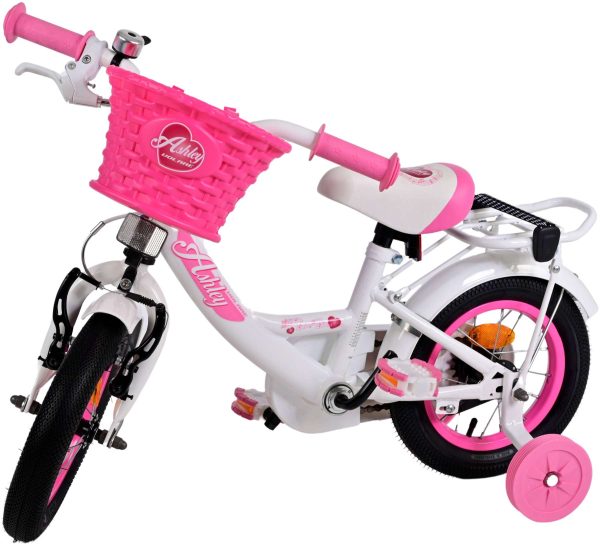 Volare Ashley Kinderfiets – Meisjes – 12 inch – Wit