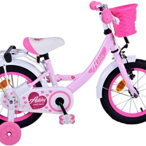 Volare Ashley Kinderfiets – Meisjes – 14 inch – Roze