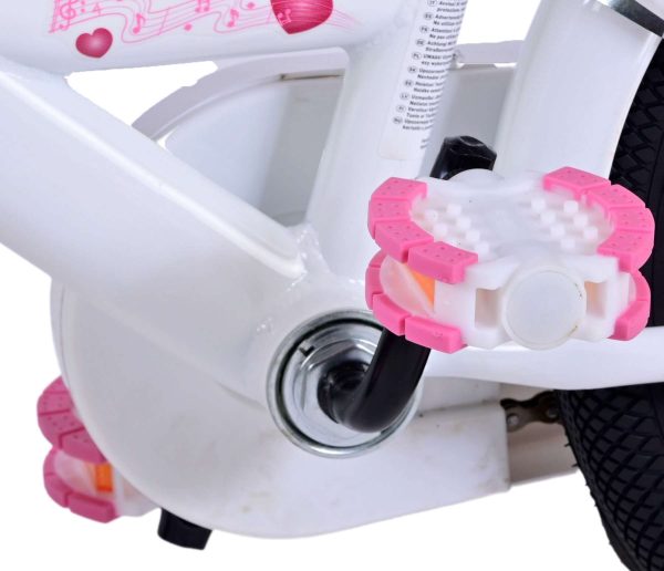 Volare Ashley Kinderfiets – Meisjes – 14 inch – Roze