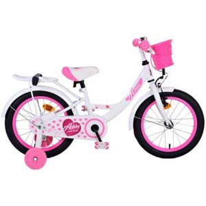 Volare Ashley Kinderfiets – Meisjes – 16 inch – Wit