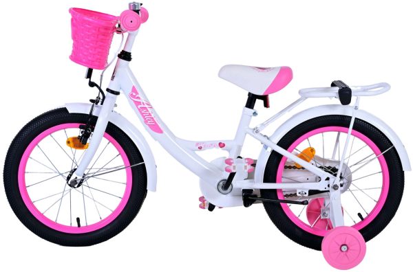 Volare Ashley Kinderfiets – Meisjes – 16 inch – Wit