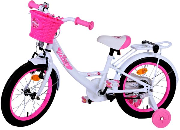 Volare Ashley Kinderfiets – Meisjes – 16 inch – Wit