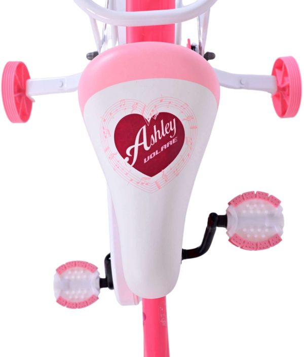 Volare Ashley Kinderfiets – Meisjes – 18 inch – Roze/Rood