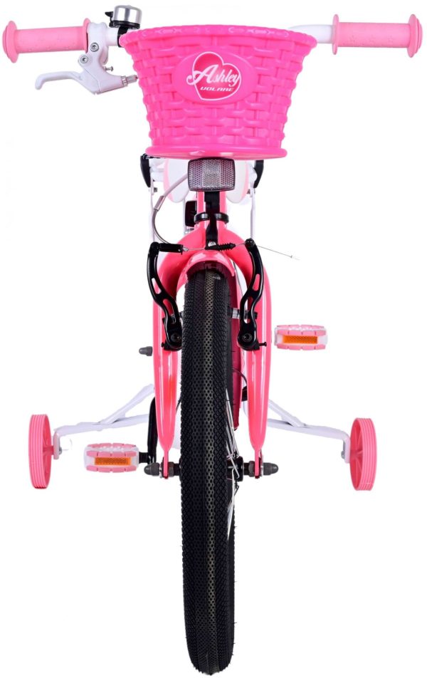 Volare Ashley Kinderfiets – Meisjes – 18 inch – Roze/Rood