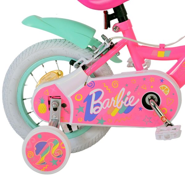 Barbie Kinderfiets – Meisjes – 12 inch – Roze – Twee Handremmen