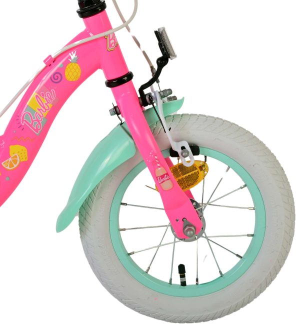 Barbie Kinderfiets – Meisjes – 12 inch – Roze – Twee Handremmen
