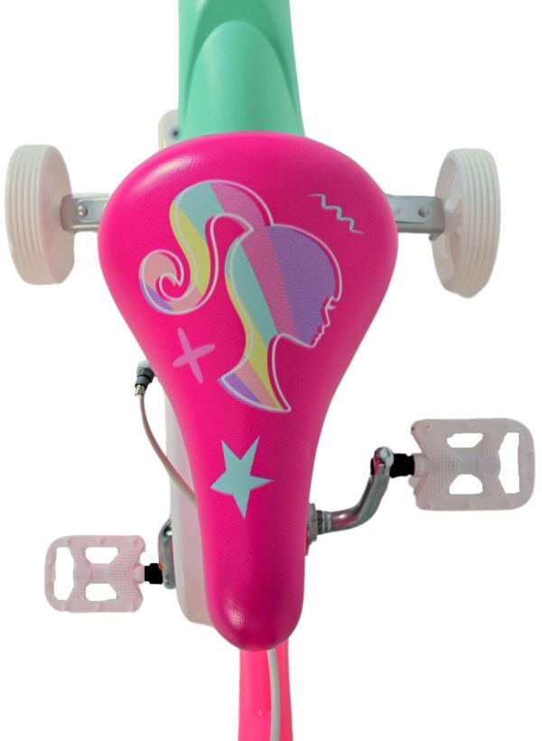 Barbie Kinderfiets – Meisjes – 12 inch – Roze – Twee Handremmen